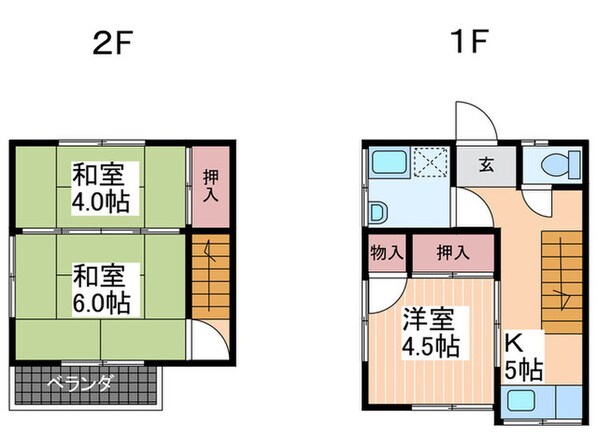 菅アパートの物件間取画像